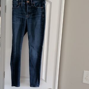 Madewell Dark Blue Skinny Jeans